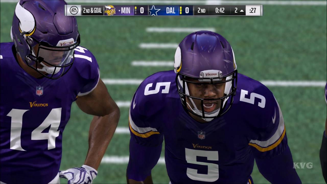 Madden NFL 17 - Minnesota Vikings vs Dallas Cowboys | Gameplay (HD) [1080p60FPS]