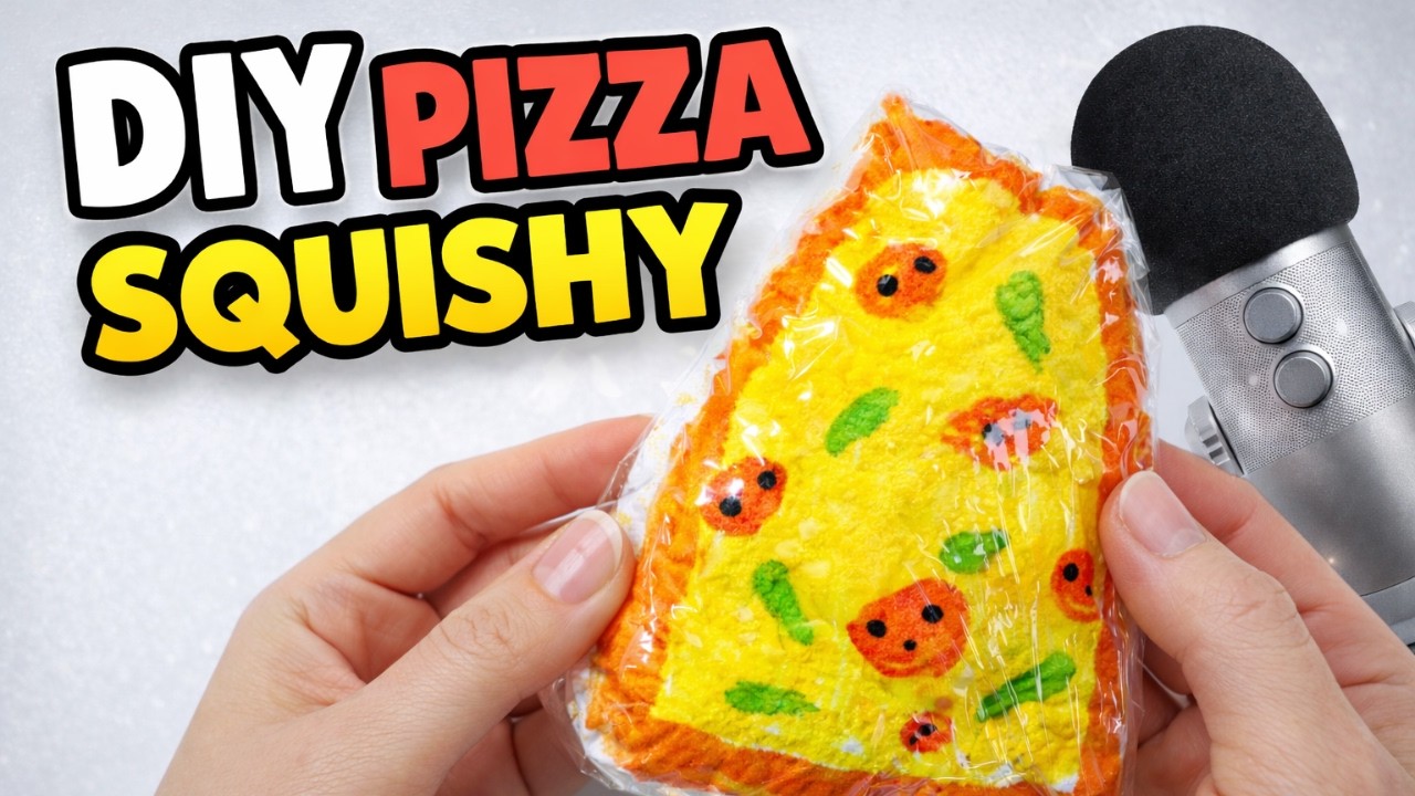 Making the Pizza Squishy 🍕 So Satisfying ASMR