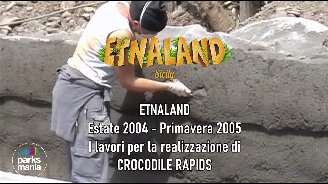 CROCODILE RAPIDS: Il Backstage della costruzione @ Etnaland