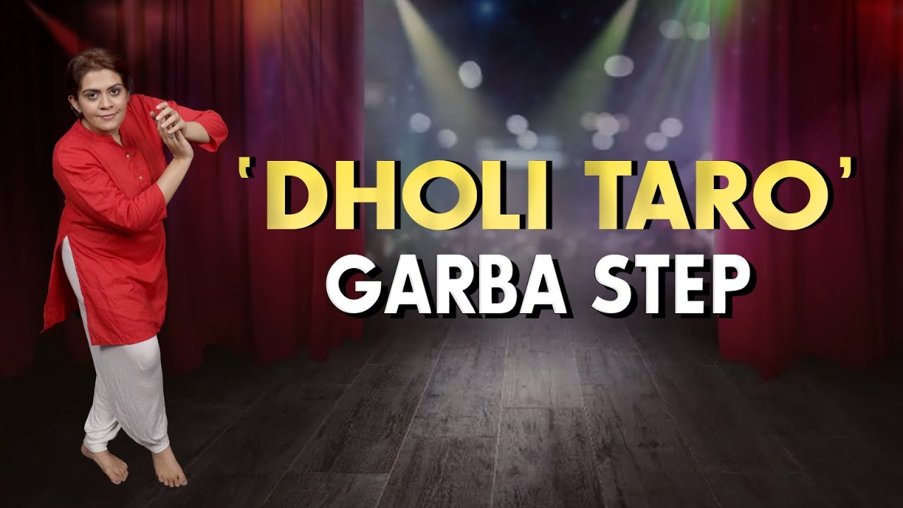 'Dholi Taro' Garba Step •Easy & Graceful•Man Thi Garba #garba #garbatutorial