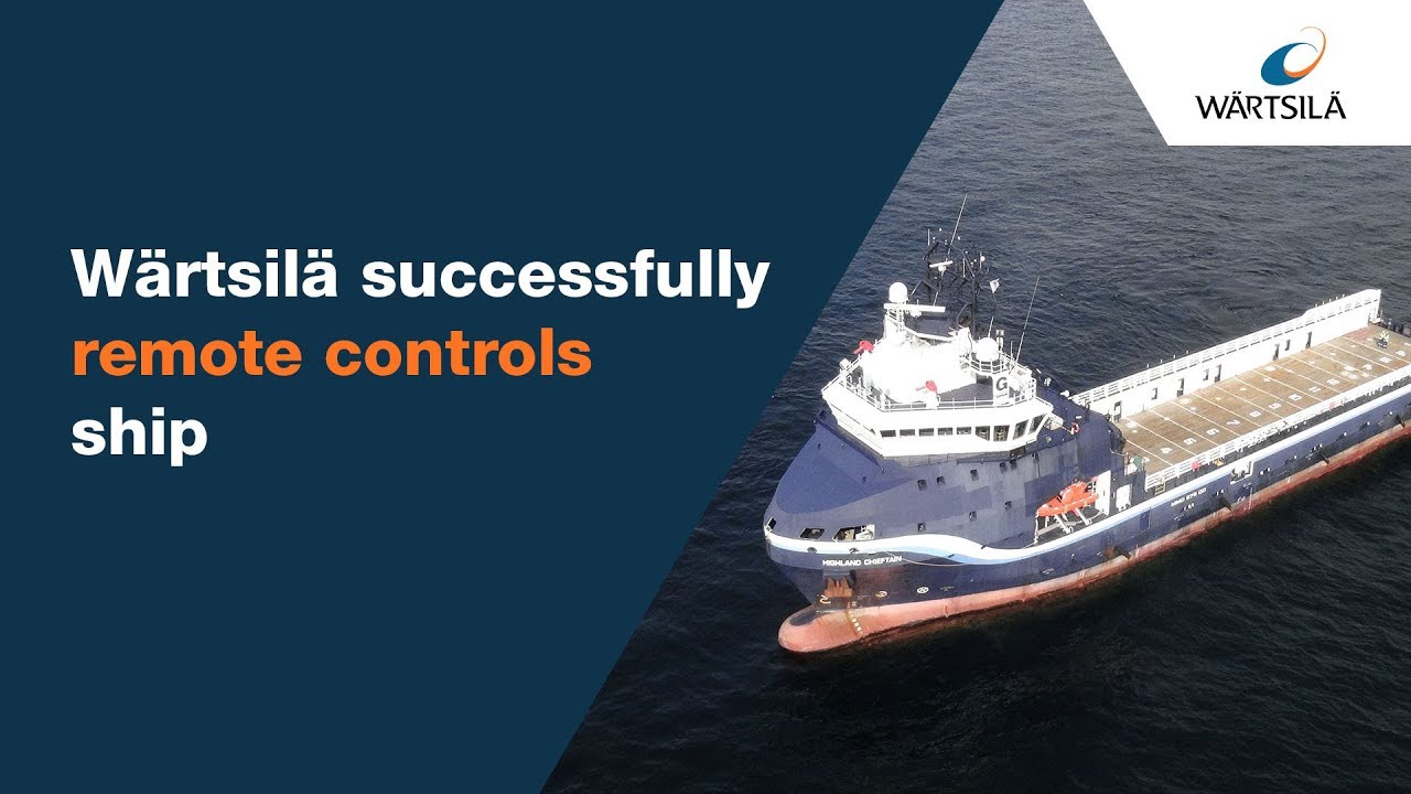 Wärtsilä successfully tests remote control ship operating capability | Wärtsilä
