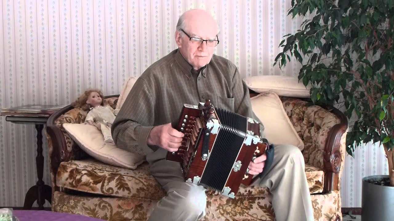 Button Box Bill-Cajun Button Accordian-Golden Slippers.