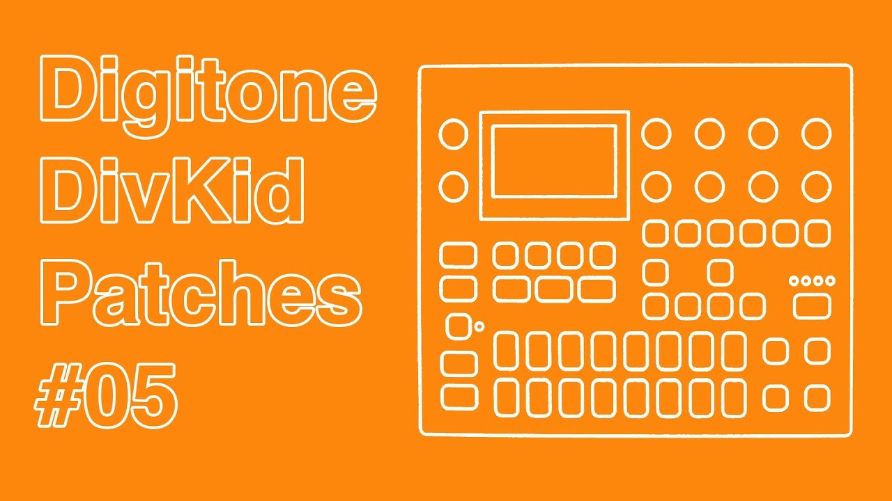 Elektron Digitone DivKid Patches 05 - Stepped Random FM Animation