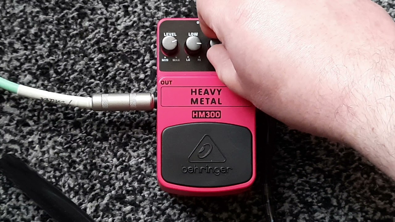 BEHRINGER HM300 | HEAVY METAL demo
