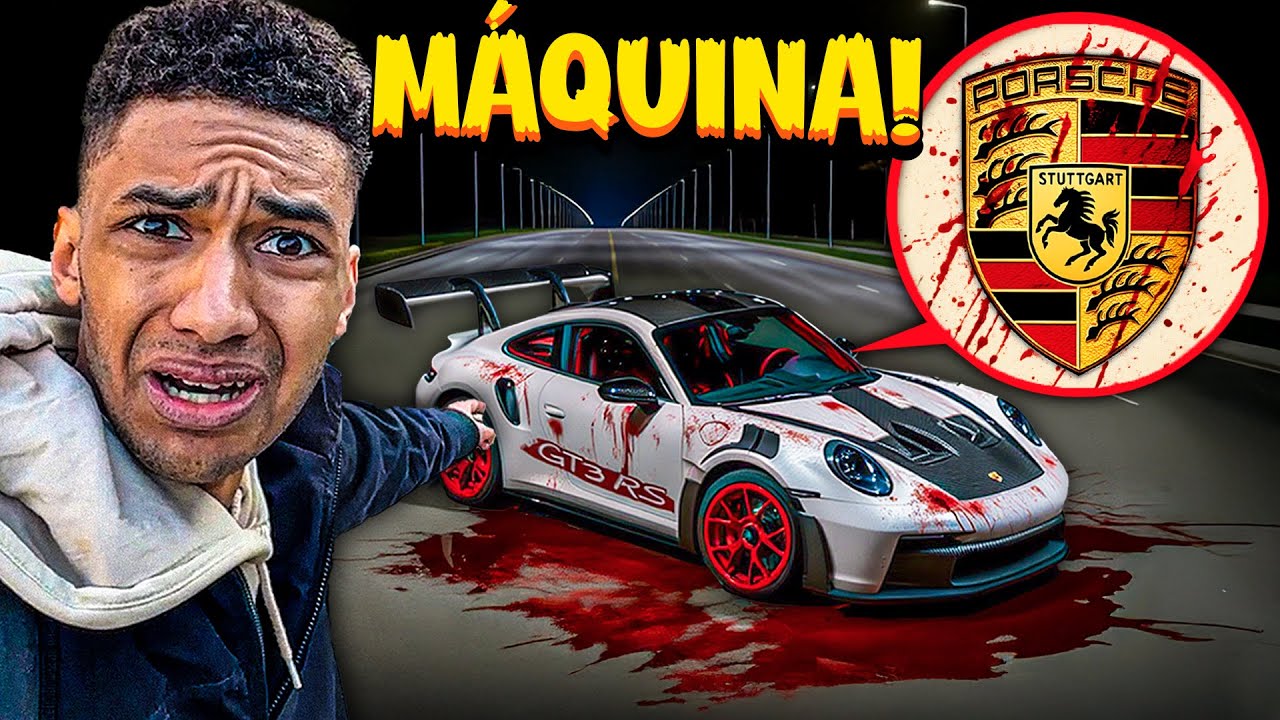 Si encuentras una PORSCHE MALDITA llena de SANGRE de noche… HUYE (porsche)