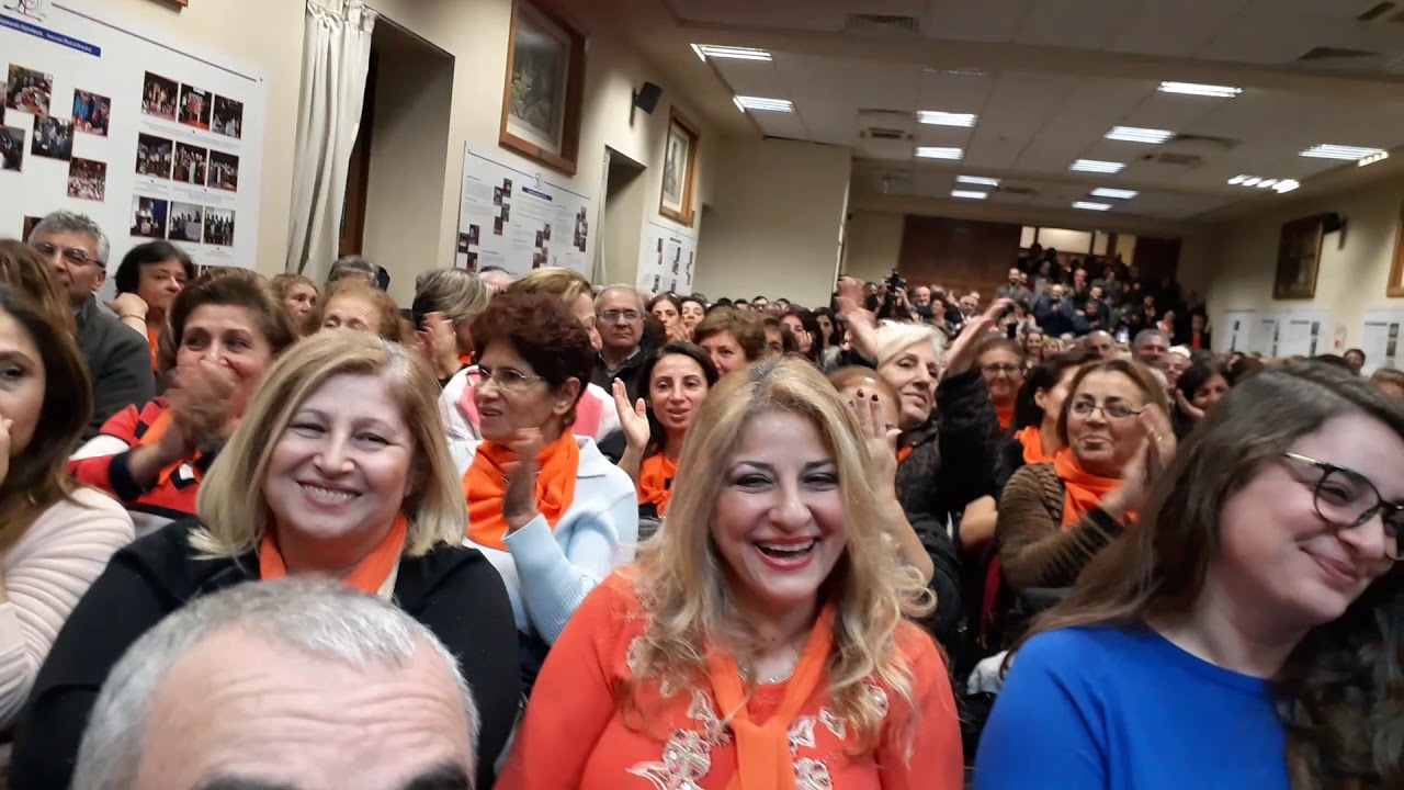SAMATYA SURP KEVORK ERMENİ KİLİSESİ DEGABAH SAHAK SRPAZANIN HALKLA  BULUŞMASI