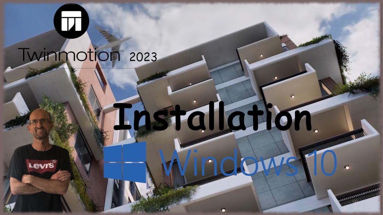 Twinmotion 2023 Gratuit tuto vf - Installation sur PC (Episode 01)