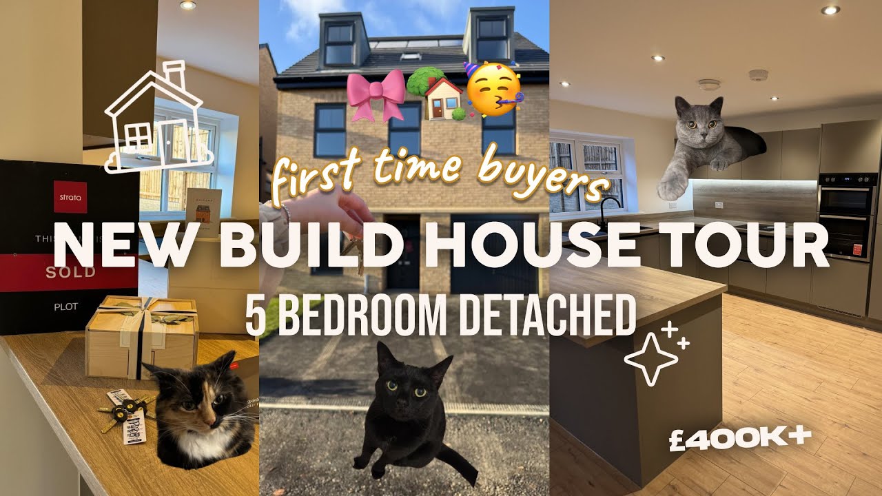 NEW BUILD HOUSE TOUR 2026 🏡 | UK | Our First Home 🔑 | First Time Buyers | Our Forever Home 💙