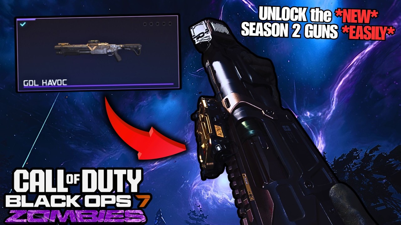 How I *EASILY UNLOCKED* the *NEW* SEASON 2 WEAPONS in Black Ops 7 Zombies... (DO BEFORE BUG FIX)