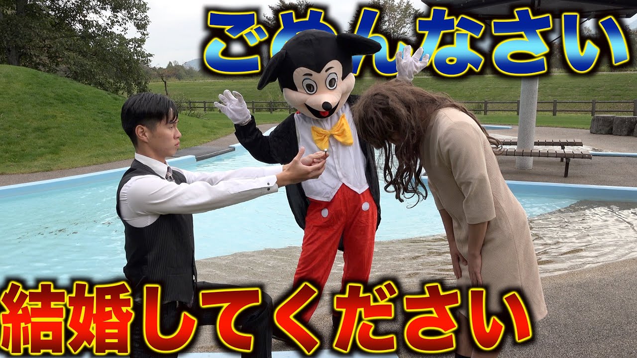 【フラッシュモブ】デュズニーランドで告白して振られる