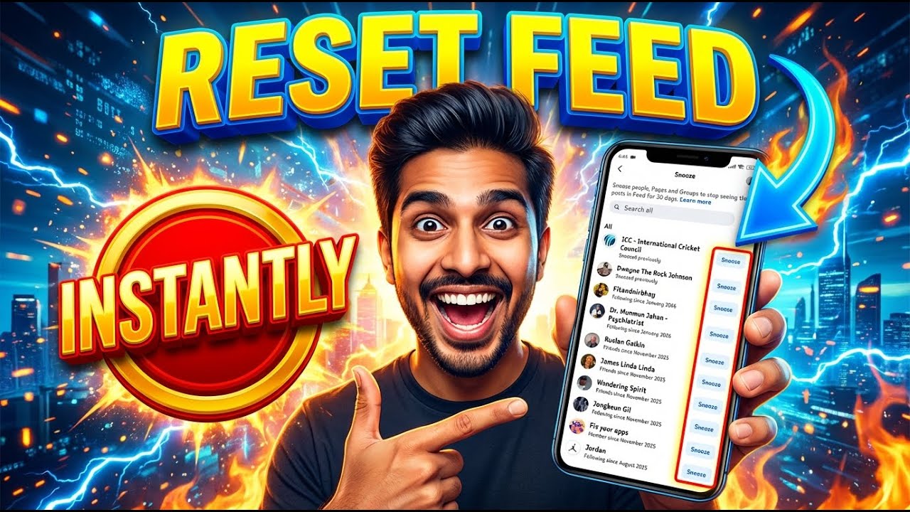How to Reset Feed in Facebook | Easy Customization Tutorial