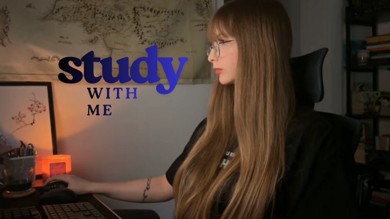 STUDY/WORK WITH ME - 50/10 Pomodoro - Lofi, Ambient, Keyboard Sounds