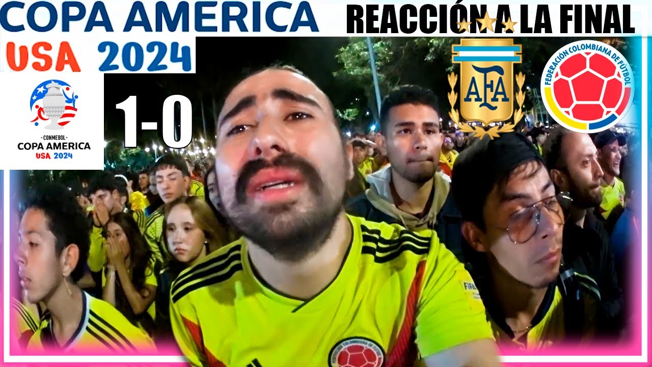 Reacciones de Amigos *NOS R0B4R0N LA FINAL!!! | Argentina vs Colombia (1-0) | Copa América Usa 2024