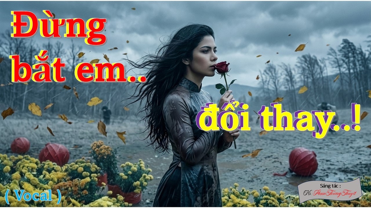 ĐỪNG BẮT EM..THAY ĐỔI..! - { Karaoke – Vocal } - Sáng tác : Ns.Phạm Thương Thuyết.