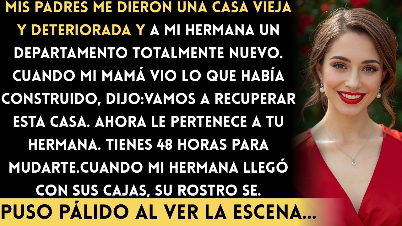 Mis padres me dieron una casa vieja y deteriorada y a mi hermana un departamento — sin saber...