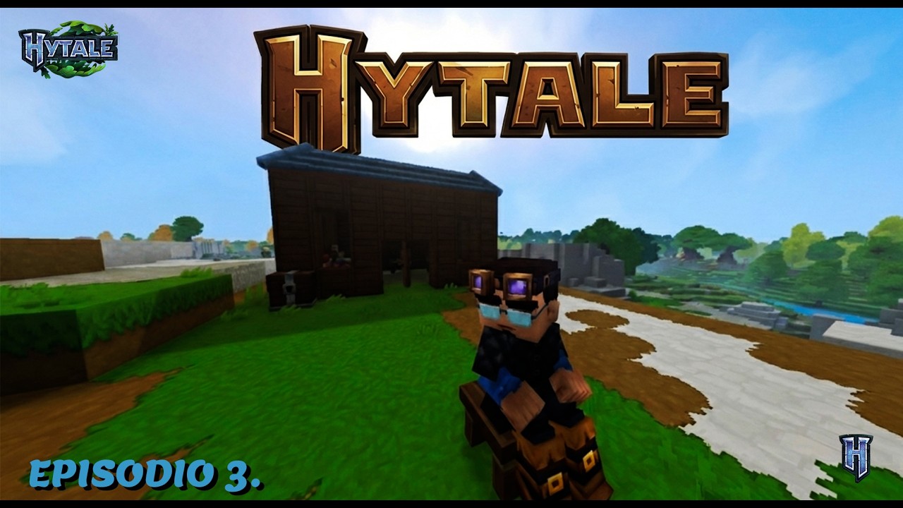 CONTRUYENDO NUESTRA CASA PROVISIONAL #3 | HOSH´S WORLD | HYTALE |
