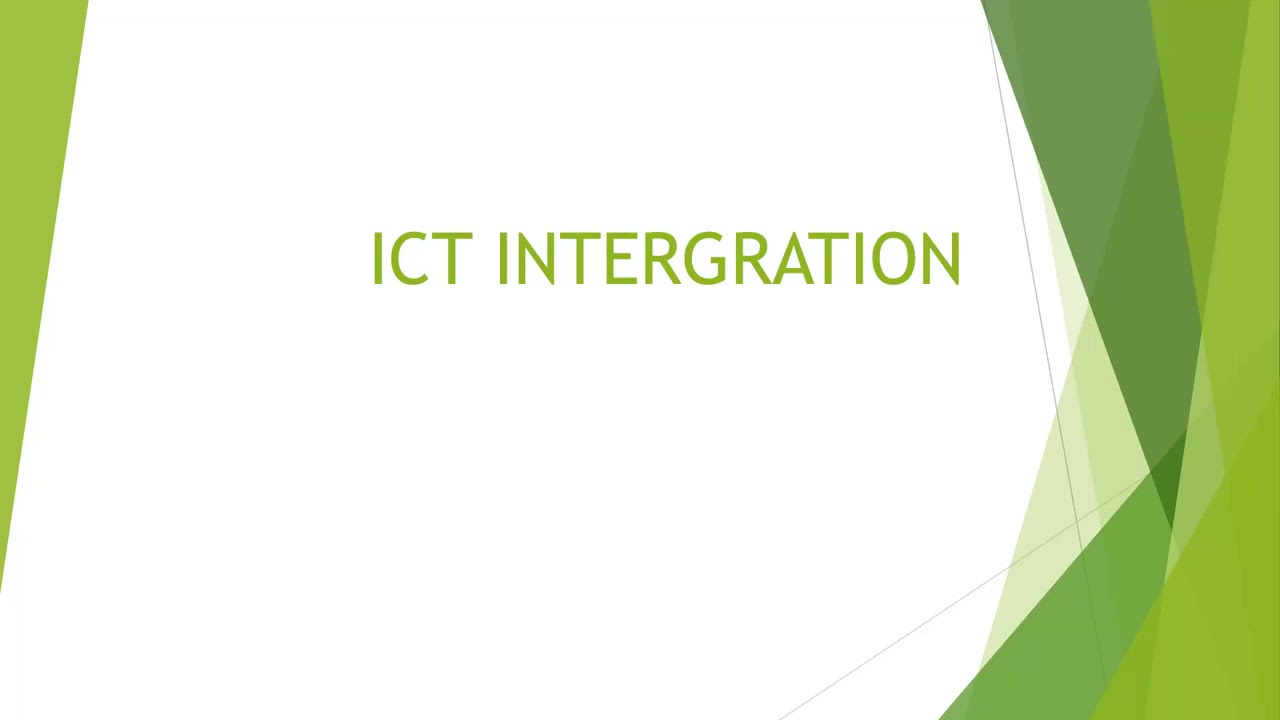 Integration of ICT on Education.