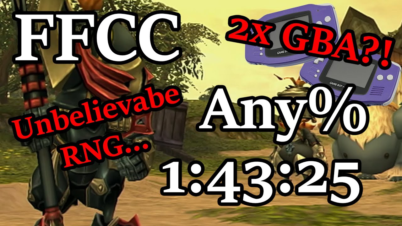 The Luckiest Speedrun | FFCC Any% in 