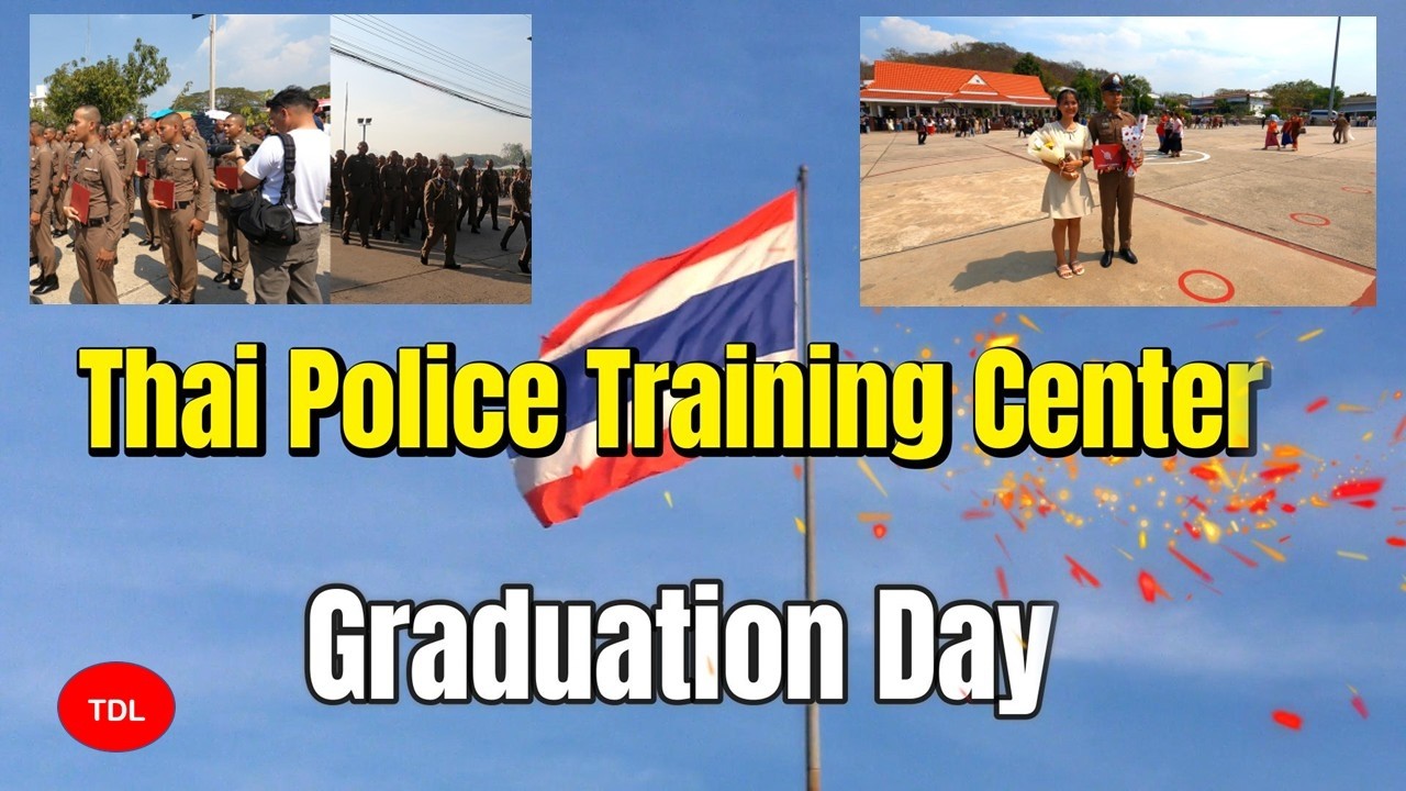 GRADUATION PARADE  at the Thailand Police Training Center in Chonburi