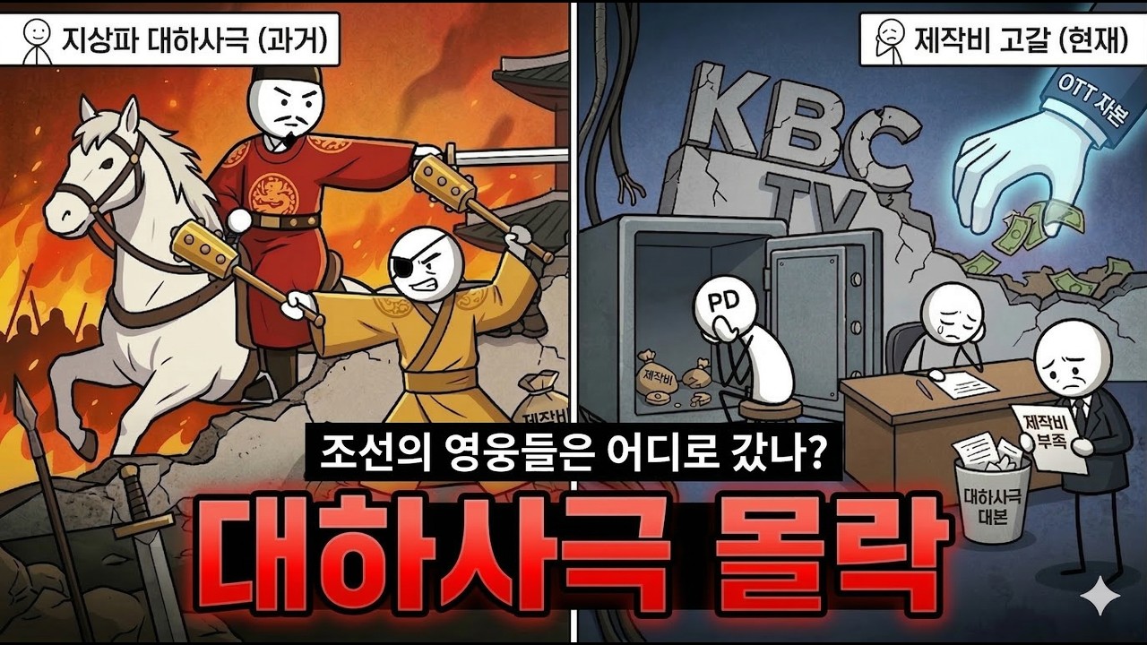 '돈 없으면 영웅도 없다?' 시청률50%인데도 전통사극 몰락한 충격적 이유!