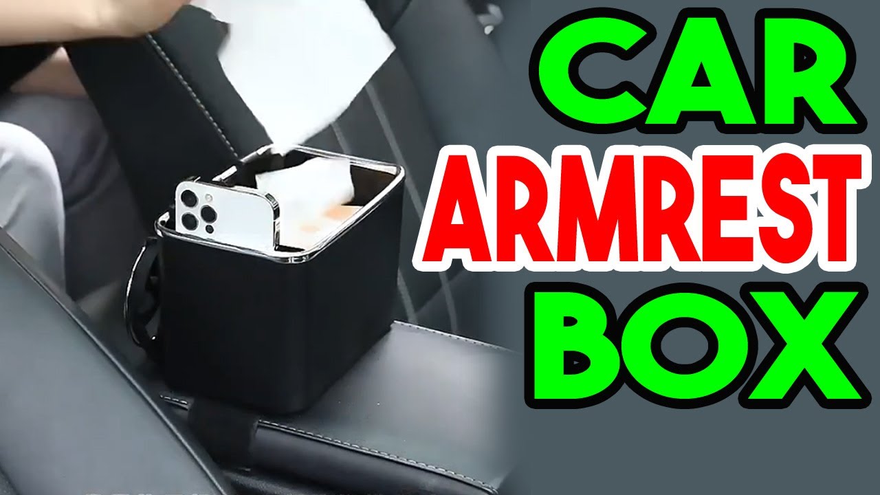 Car armrest box storage box multifunctional