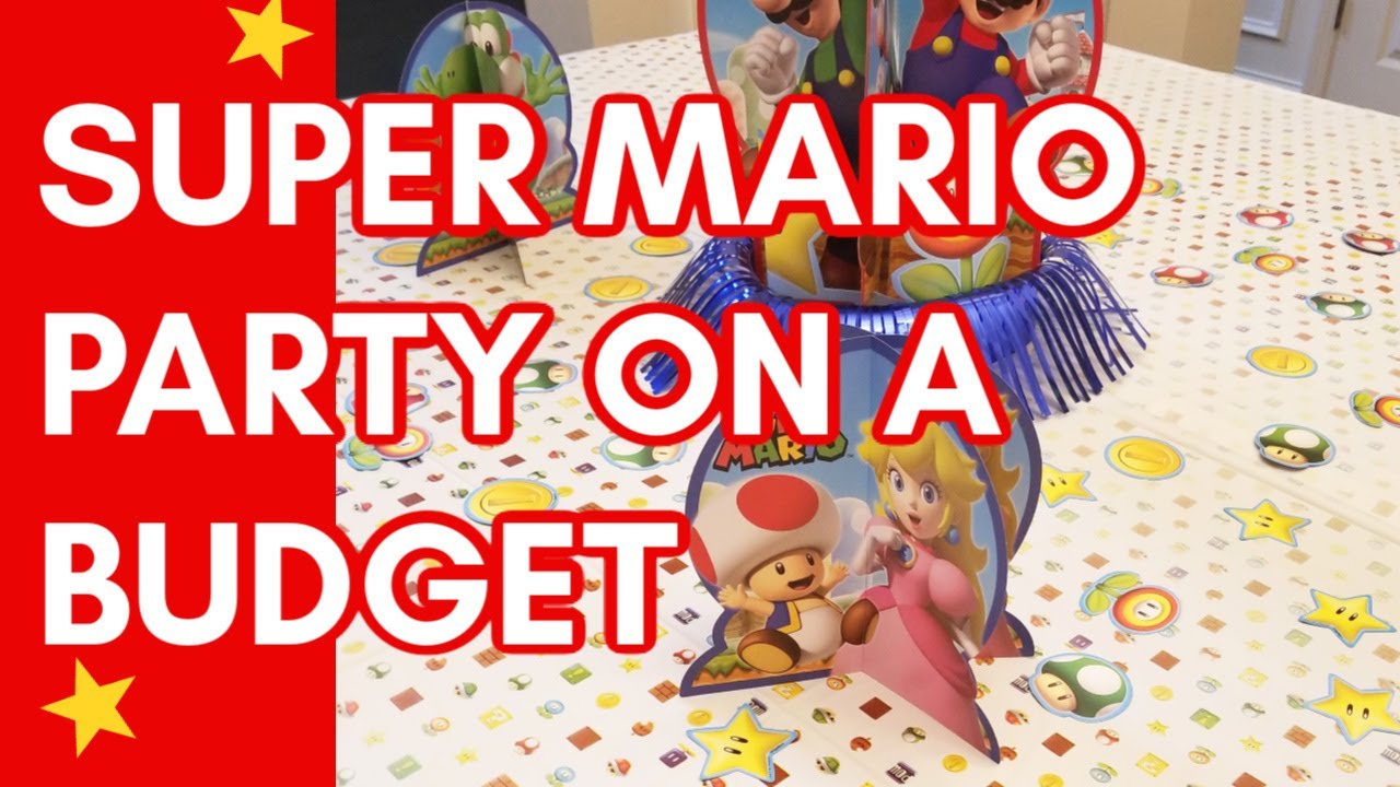 Super Mario Birthday Party on a Budget: Ideas for Games, Food, Decorations, and More!