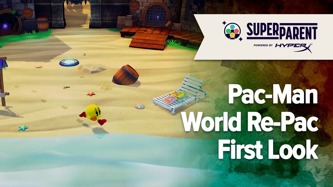 Pac-Man World Re-Pac Switch Gameplay / No Commentary - SuperParent First Look