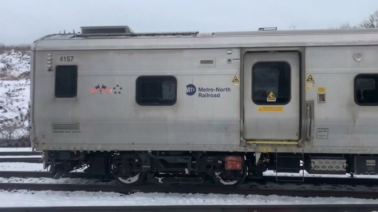 Full Ride on the Metro-North Harlem Line | Frozen Lakes to Grand Central Terminal