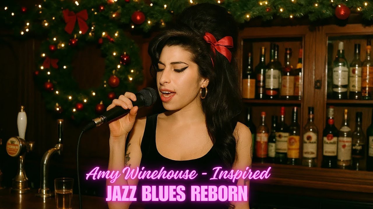 Amy Winehouse Inspired Jazz & Blues Reborn I Christmas Blues Night 🌹 Original Music by Neon Romance
