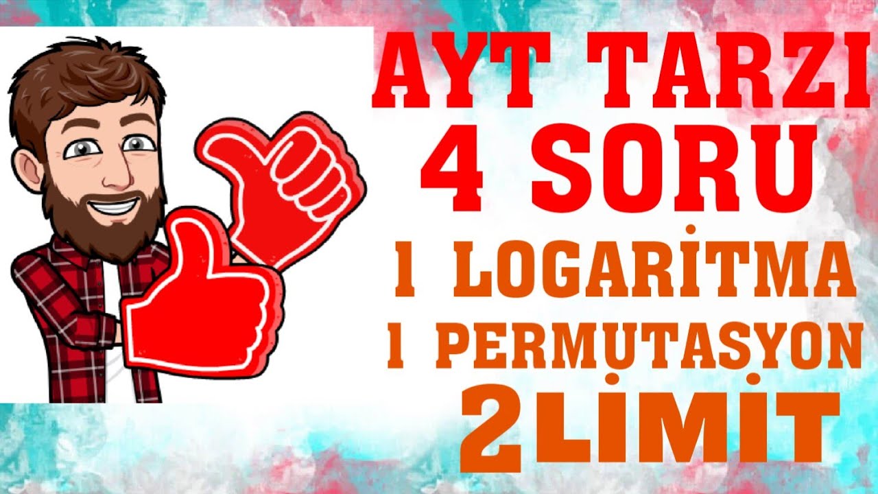 AYT LİK 4 GÜZEL SORU..
