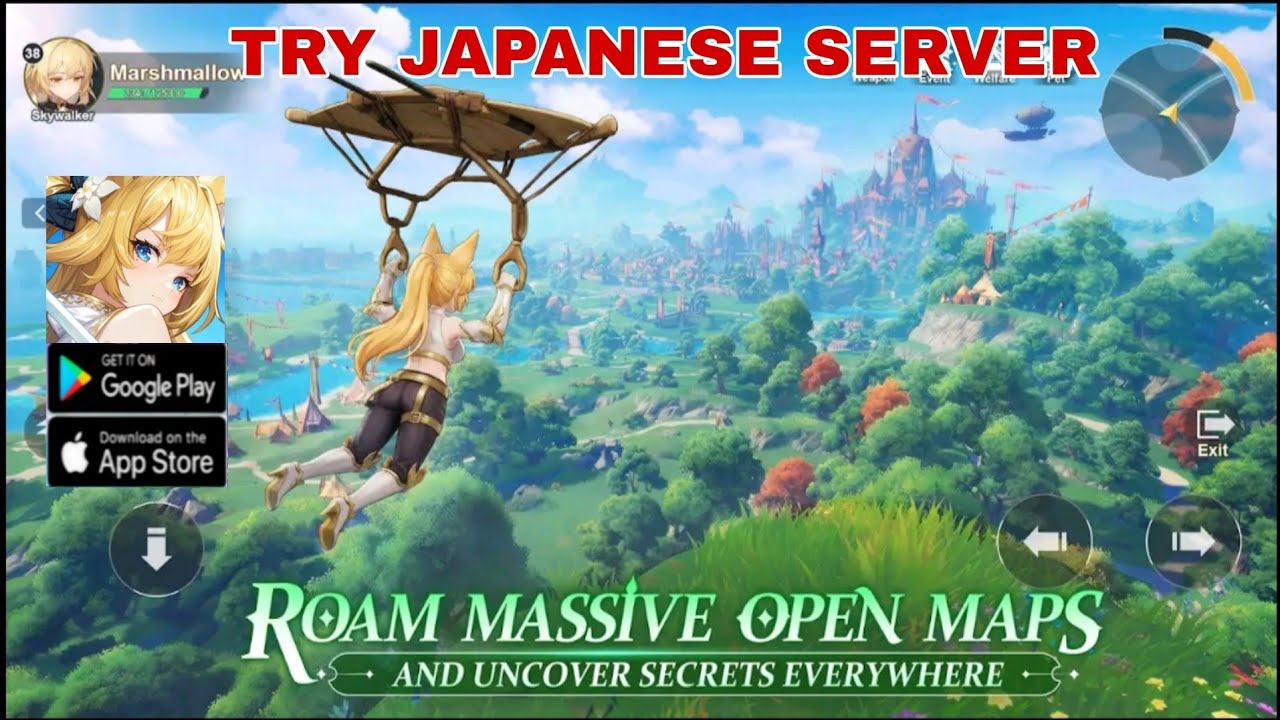 The Legend of Skyria Gameplay - Try JP Version MMORPG Game Android