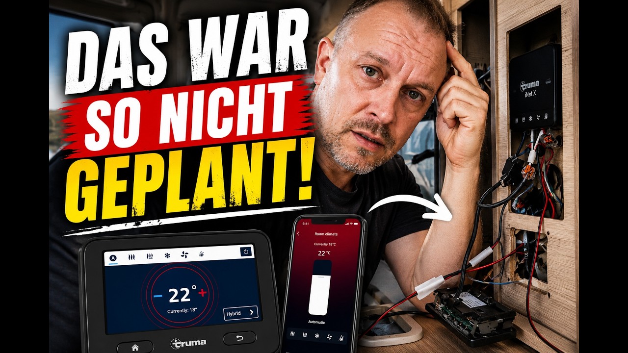 Wintercamping Drama im Allgäu:  Truma iNet X Einbau eskaliert!
