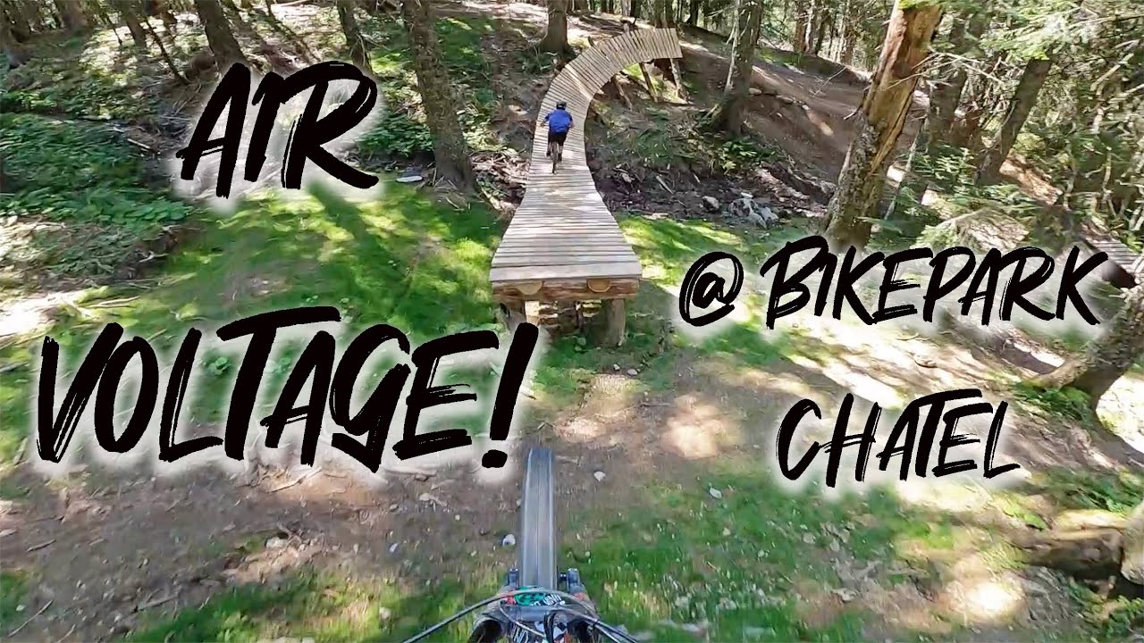 Air Voltage! Triple Black Run at Bikepark Chatel ..