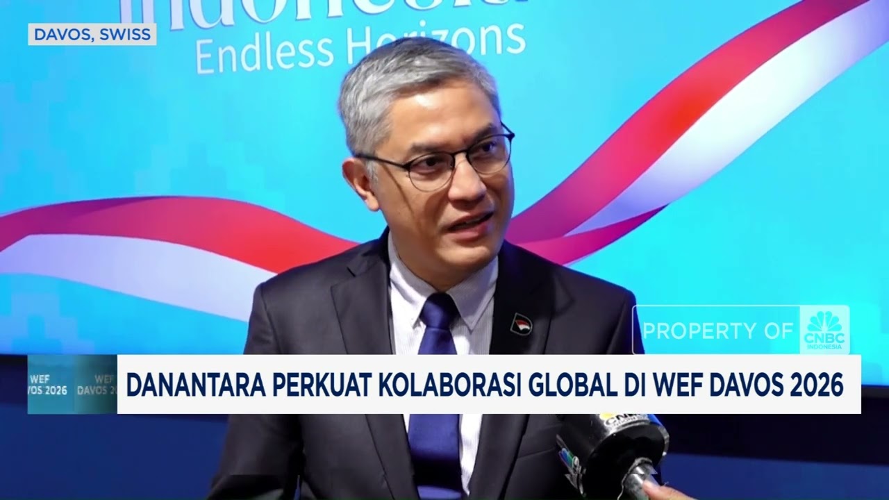 Danantara Perkuat Kolaborasi Global di WEF Davos 2026