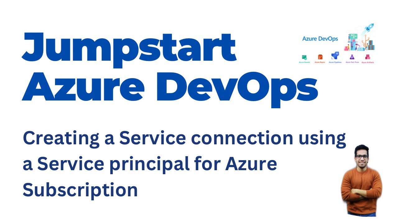8. Как создать подключение к службе в Azure DevOps с помощью принципала службы