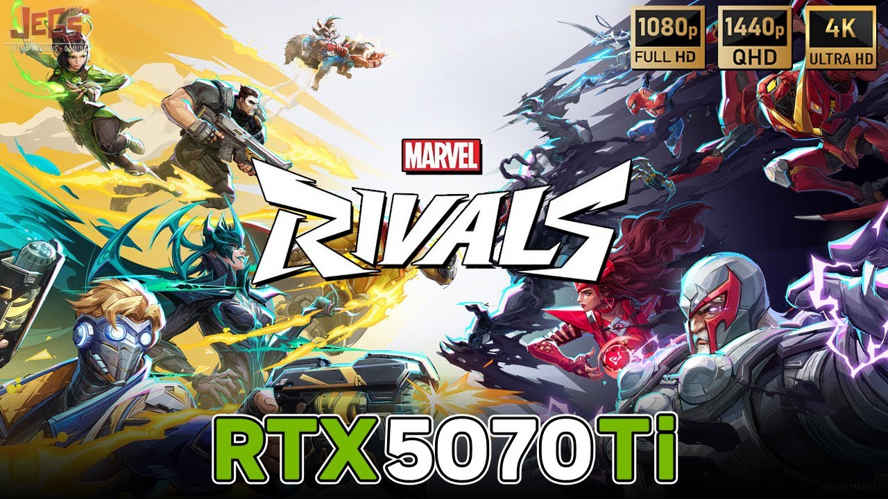 Marvel Rivals | RTX 5070 Ti | FHD, QHD, 4K benchmarks