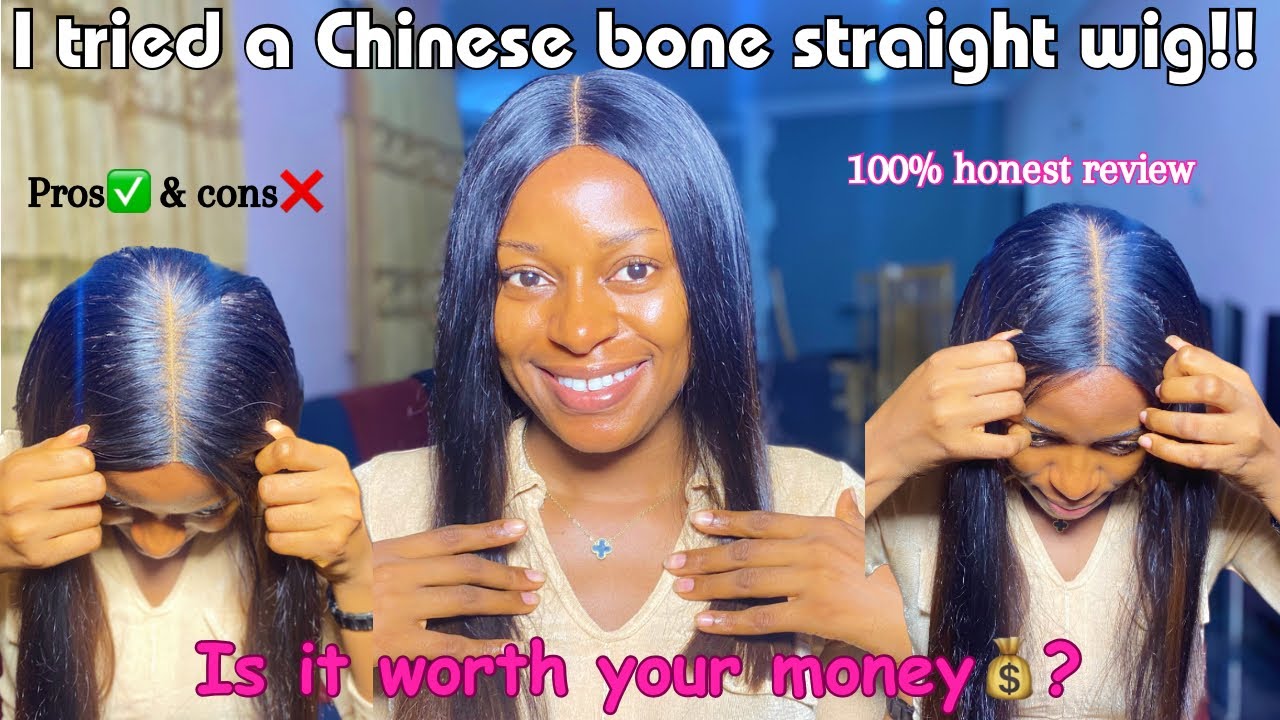 I tried a Chinese bone straight wig! Was it worth it? Should you buy a Chinese bone straight wig?