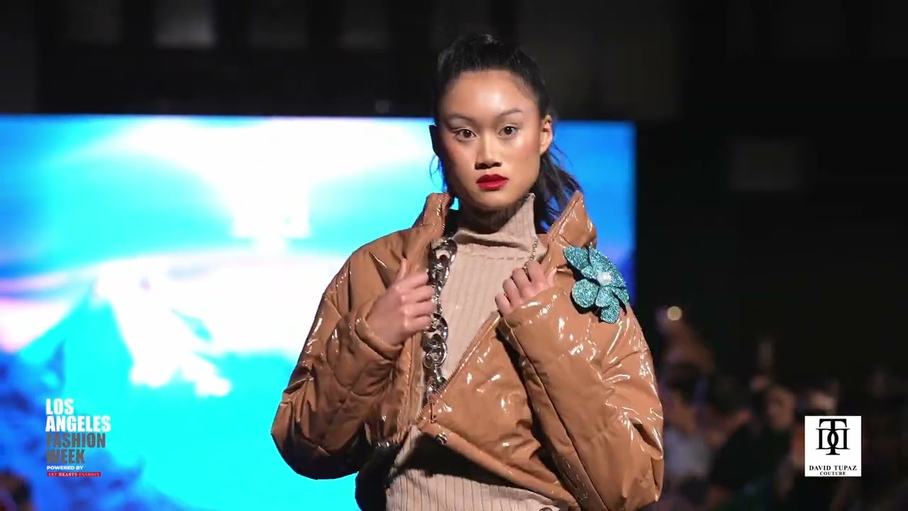 Дэвид Тупаз на Неделе моды в Лос-Анджелесе 2026 при поддержке @artheartsfashion