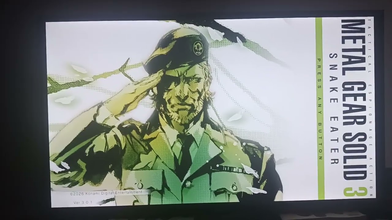 Metal Gear Solid 3 is the best MGS 