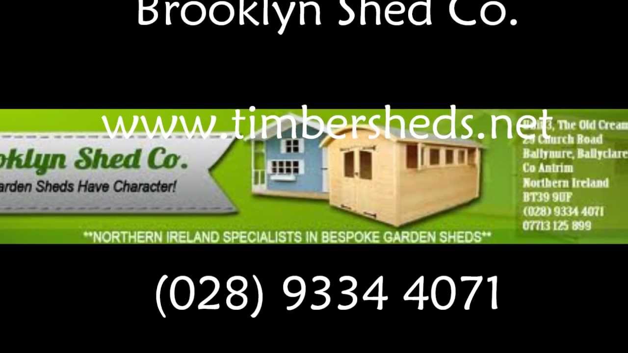 Brooklyn Shed Co - Garden Sheds Northern Ireland - Playhouses - Summerhouses