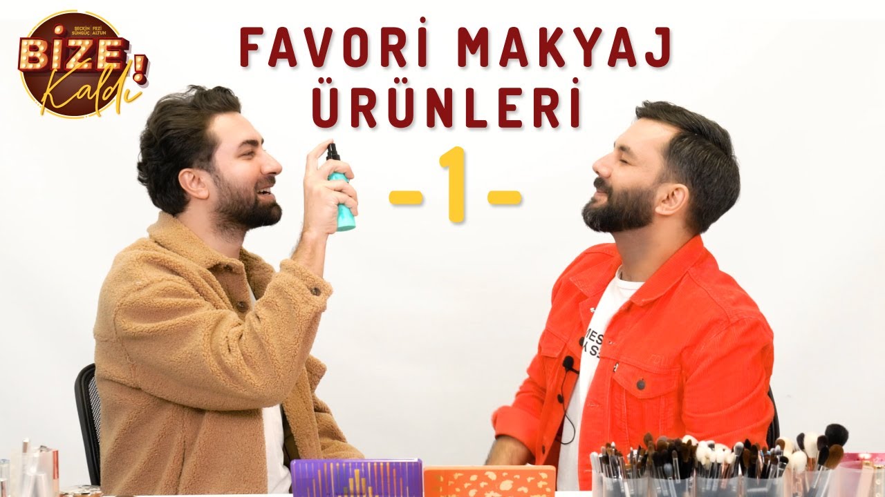 SE&Ccedil;KİN S&Uuml;NG&Uuml;&Ccedil; VE FEZİ ALTUN'UN FAVORİ MAKYAJ &Uuml;R&Uuml;NLERİ - 1