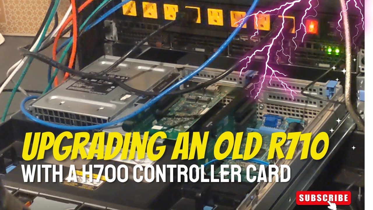 Модернизация старого R710 с помощью платы контроллера H700 для поддержки более крупных дисков