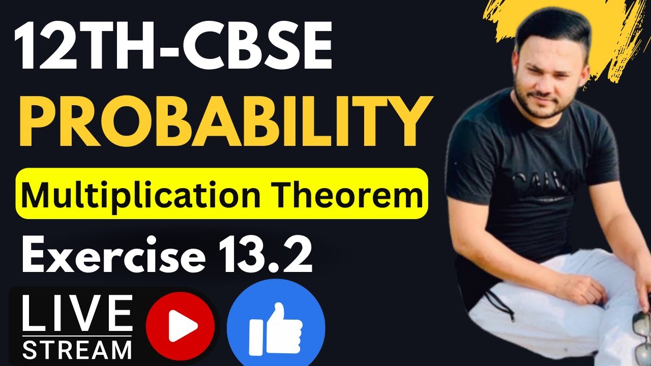 Ex 13.2 Q1 To Q18  || lec 2 || Class 12 || Probability || Chapter 13 || Shivang Maths Academy