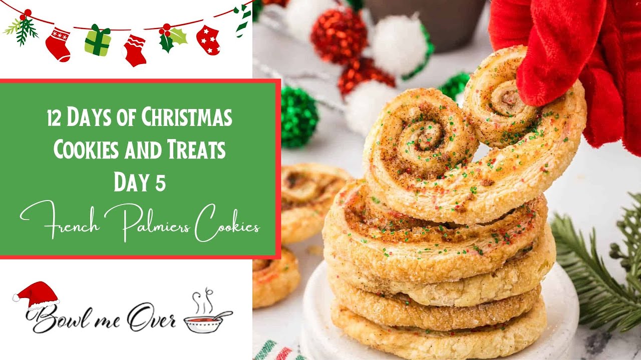 Easy French Palmier Cookies: Flaky, Buttery, and Irresistible!