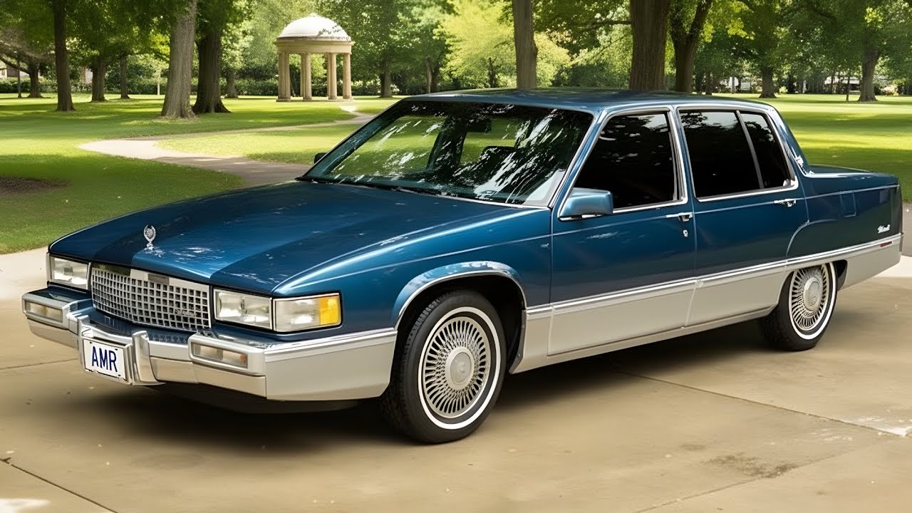 Этот Cadillac Fleetwood 1990 года заставит вас скучать по 90-м!