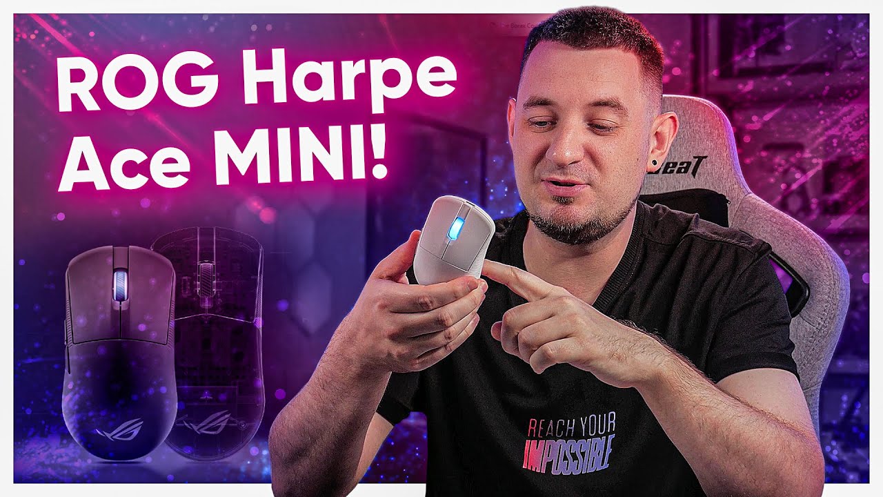 ROG Harpe Ace MINI - ОДНА з КРАЩИХ МІНІ МИШОК 2024!