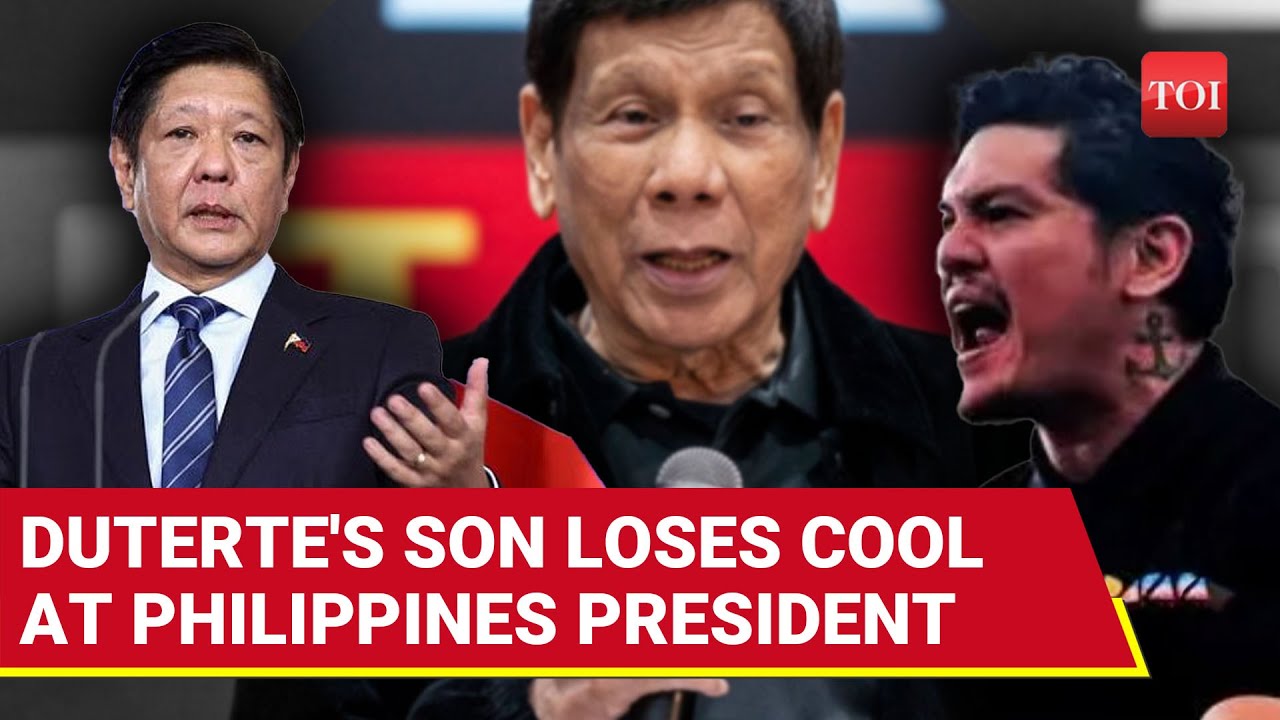 DUTERTE's Son Vows REVENGE After ICC Arrest, Bashes PHILIPPINES President | 'You Son Of A W***e'