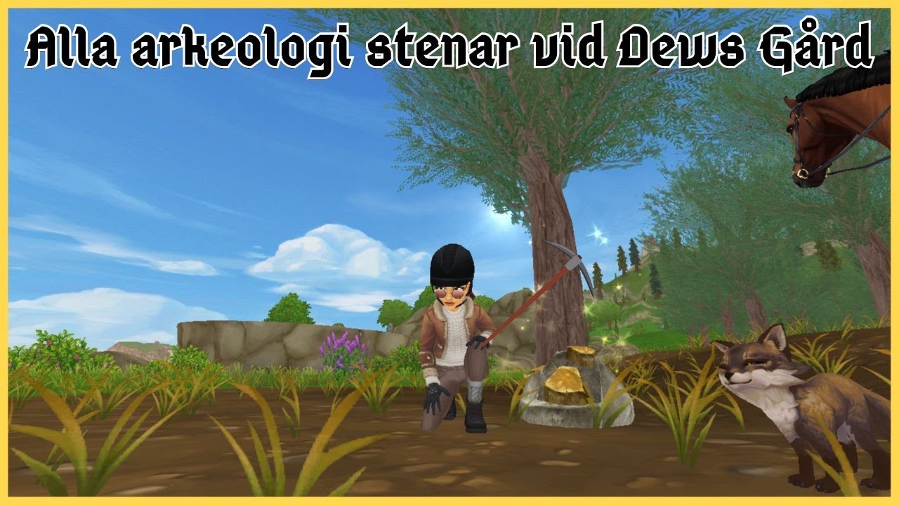 Alla arkeologi stenar vid Dews Gård - SSO