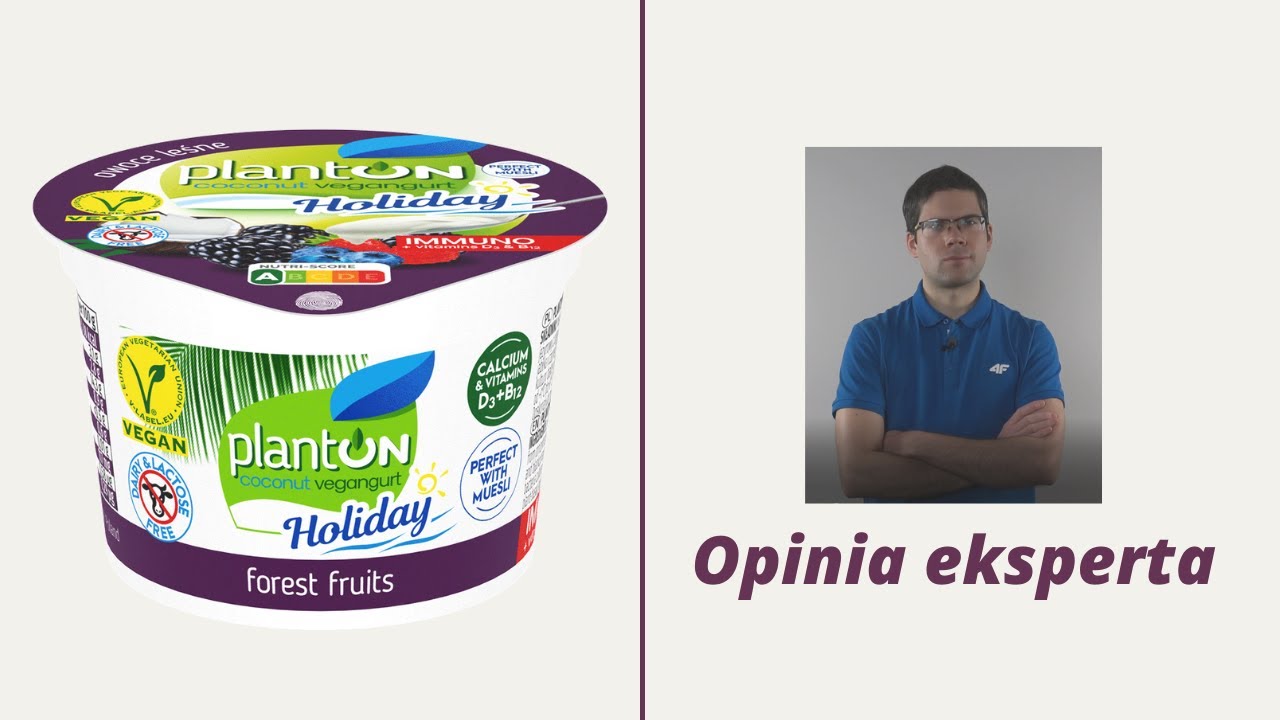Jogurt wegański owoce leśne, Planton | Opinia eksperta 😎 | Jedz dobrze by Młynarski