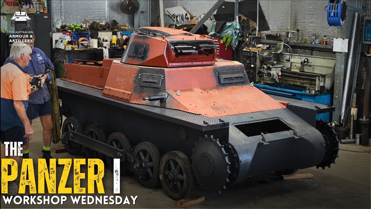 МАСТЕР-КЛАСС: РЕСТАВРАЦИЯ Panzer I близится к завершению!